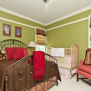 低调美式田园风格效果图欣赏卧室