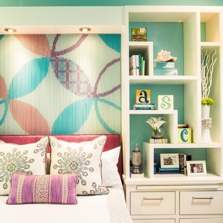 美式住宅效果套图设计卧室背景墙