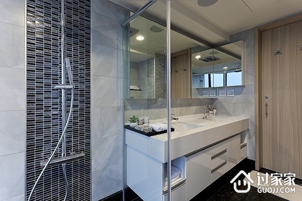 简约设计住宅效果图赏析淋浴间
