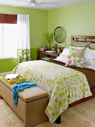 绿色田园住宅欣赏卧室