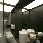 现代风格设计卧室卫生间效果