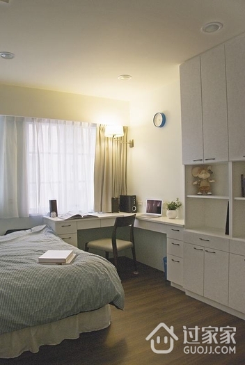 现代112平舒适住宅欣赏卧室设计