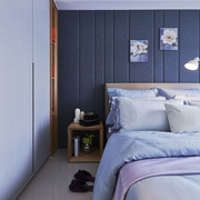 蓝色地中海旋律住宅欣赏卧室局部