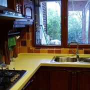 113平美式两居室欣赏厨房设计图