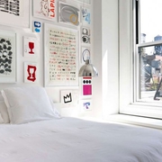白色优雅现代简约住宅欣赏卧室陈设