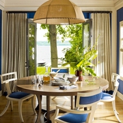 地中海浪漫一居室欣赏餐厅
