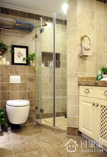 115平美式温馨住宅欣赏卫生间设计