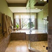 美式别墅装饰效果图淋浴间