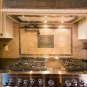 欧式风格住宅装饰套图欣赏厨房电器