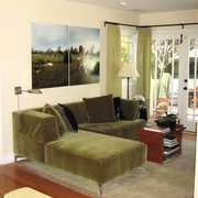 加州海岸间风格设计图客厅沙发