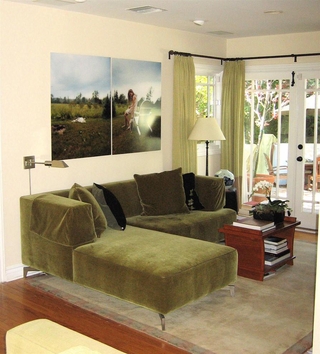 加州海岸间风格设计图客厅沙发
