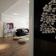 现代风格装饰设计客厅效果图设计