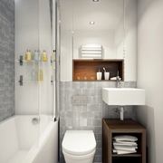 40平现代一居室欣赏卫生间设计
