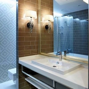 43平开发现代一居室欣赏洗手间