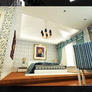 地中海风格设计样板房欣赏卧室