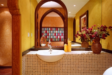 东南亚住宅装饰设计效果套图洗手台
