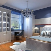 典雅美式风格住宅欣赏卧室