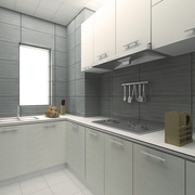 白色现代风住宅设计欣赏厨房设计
