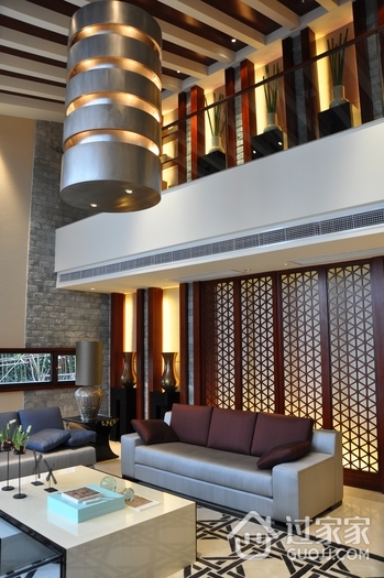 现代别墅设计效果客厅