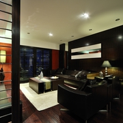 现代风格设计公寓客厅效果图