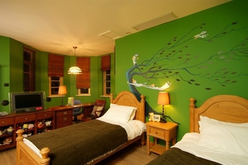 绿色环保美式住宅欣赏卧室