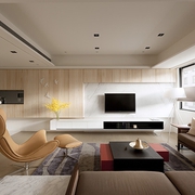 现代时尚住宅设计套图欣赏客厅过道