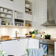 单身公寓现代栖息地住宅欣赏厨房