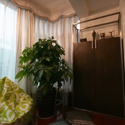 简约雍雅三居室欣赏客厅窗帘