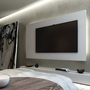 现代公寓设计图片卧室电视背景墙
