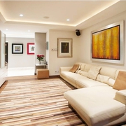 现代顶级奢华古典公寓欣赏客厅效果