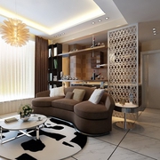 现代舒适时尚住宅欣赏客厅效果