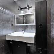 个性舒适现代三居室欣赏洗手间设计