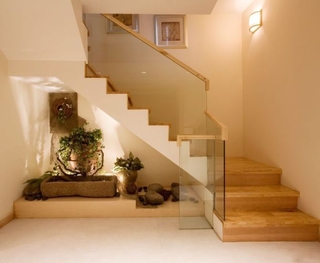 日式风格复式效果图设计赏析楼梯