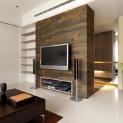 简约风格住宅设计效果套图电视背景墙