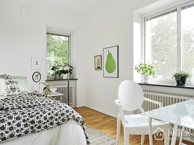 北欧风格住宅居室欣赏卧室陈设