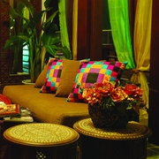 泰式东南亚设计客厅