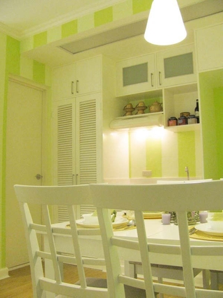 绿色环保两居室欣赏餐厅设计