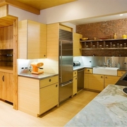 美式温馨设计三居室欣赏厨房