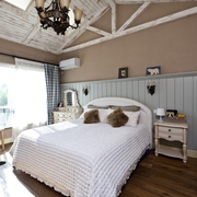 89平美式乡村风格住宅欣赏卧室设计