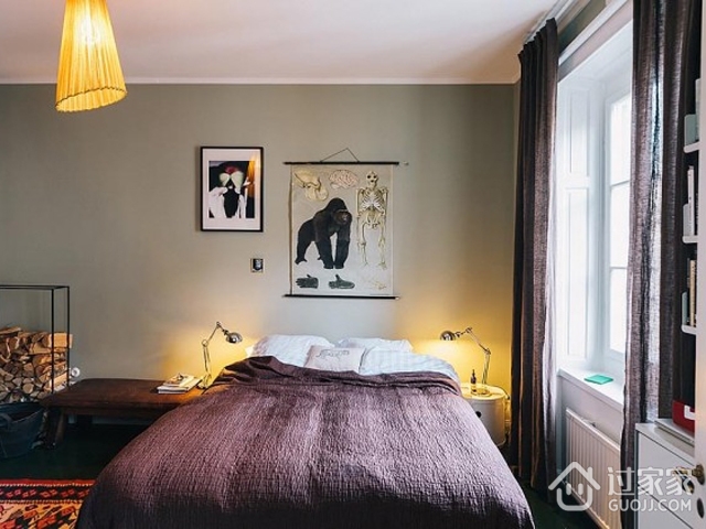 现代手法打造混搭住宅欣赏卧室