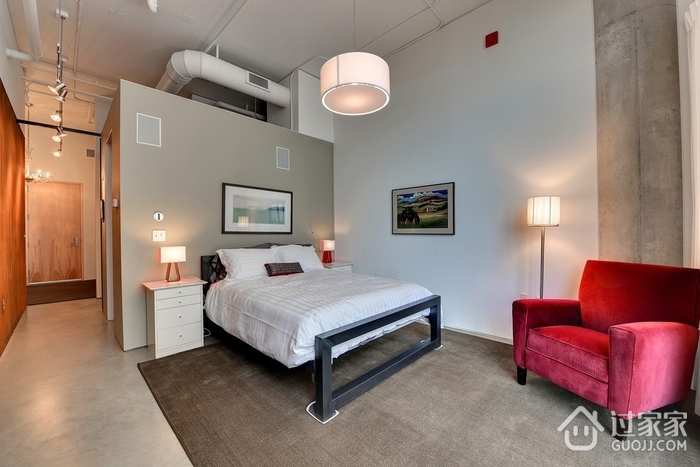 现代风格别墅设计欣赏卧室效果