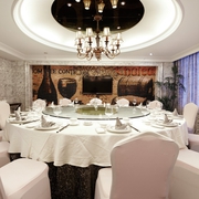 欧式风格别墅设计中餐厅