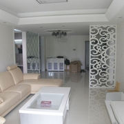 白色简约105平住宅欣赏客厅设计