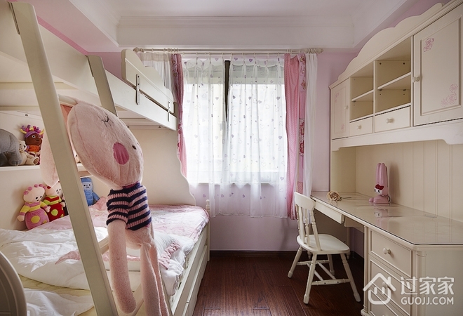 117平美式温馨住宅欣赏儿童房设计