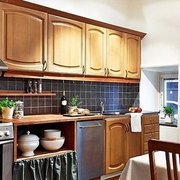 精装北欧复古小公寓欣赏厨房设计