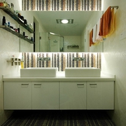 现代舒适艺术住宅欣赏洗手间