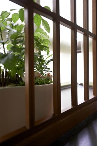 轻装修日式风格欣赏卧室窗台