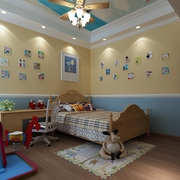 79平美式住宅欣赏儿童房