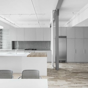 极简白色现代住宅欣赏厨房陈设