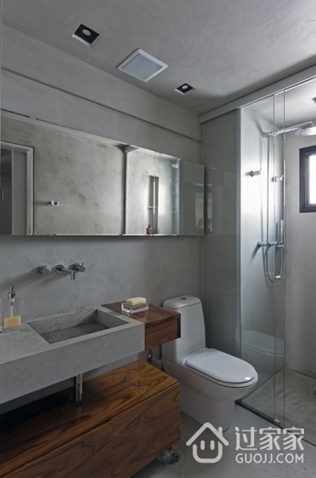 个性现代灰色空间欣赏卫生间设计